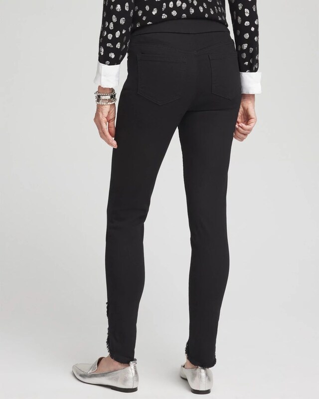 Tulip Hem Pull-On Ankle Jeggings - image 3
